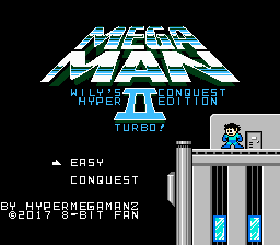 Mega Man WC2 - Hyper Edition Turbo! Title Screen